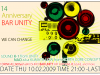 BAR UNITY 14周年記念ポスター