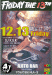 12月13日「FRIDAY THE 13TH」DJ K.S.Kのイベントポスター