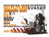 2009年7月「GO FUTURE SUN(DAY)」とBAR UNITYアフターパーティーのポスター