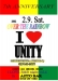 2002年2月9日 BAR UNITY 7周年記念「OVER THE RAINBOW」の別ポスター