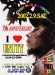 2002年2月9日 BAR UNITY 7周年記念「OVER THE RAINBOW」のポスター