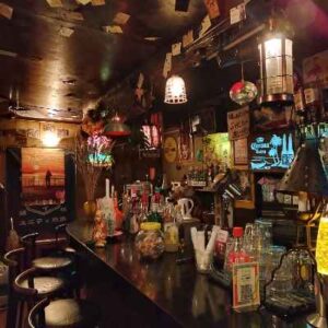 BAR UNITY 店内 DJブース 釧路のレゲエバー